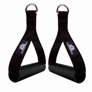 Home Workout Essentials: Dual-Webbing Resistance Band Handles