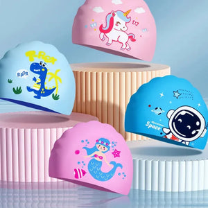 Waterproof Anti Fog Kids Swim Goggles and Cap