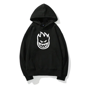 Unisex Printed Letter Hoodies for Outdoor Adventures