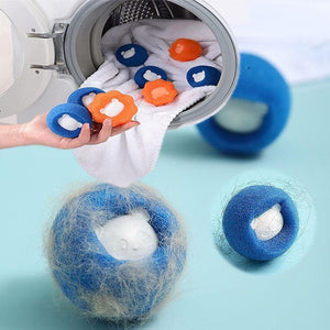 1-5pcs Pet Hair Remover Reusable Ball Laundry Washing Machine Filter Wool Sticker Cat Hair Remover Pet Fur Lint Catcher Home Reusable Pet Hair Remover Washing Machine Hair Catcher Dryer Ball Laundry Washing Scrubbing Ball