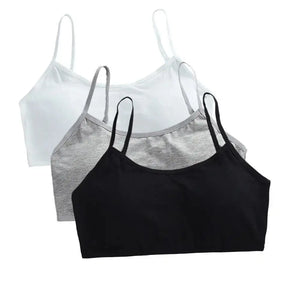 Girls Breathable Cotton Bras