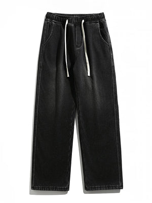 Cozy and Cool  Fleece Lined Denim Pants