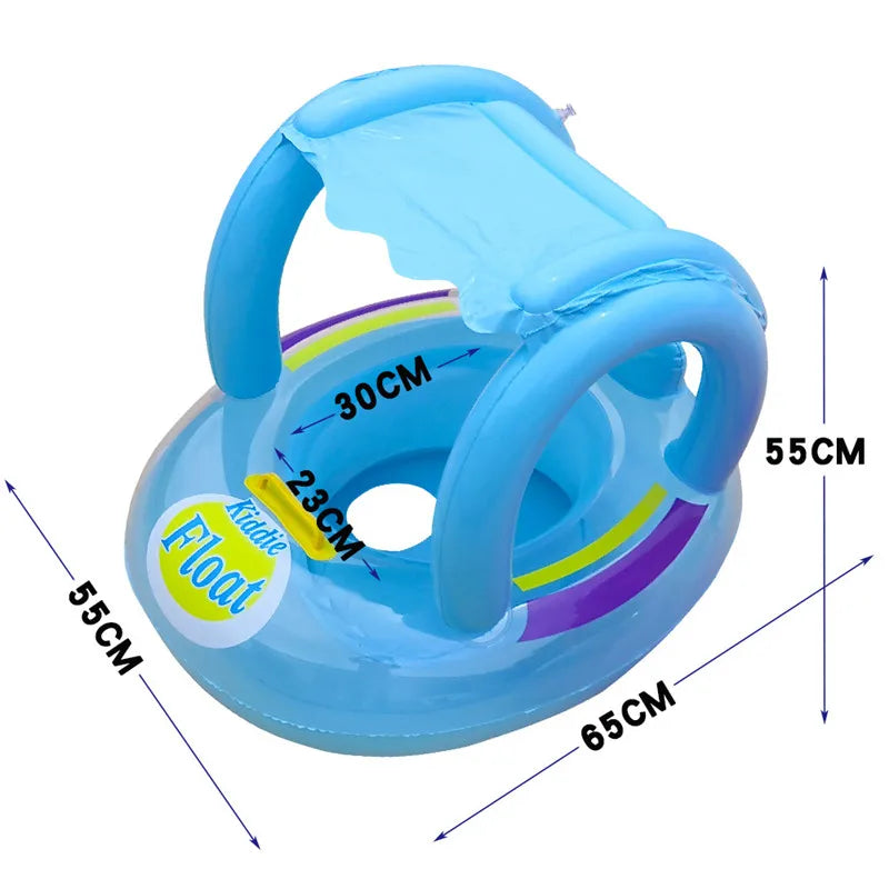 Learn to Swim with Confidence Safety Trainer Swim Ring