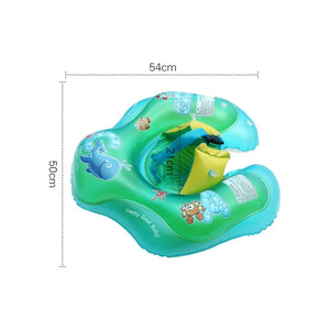 Colorful Swim Ring with Safety Features for Kids' Pool Parties