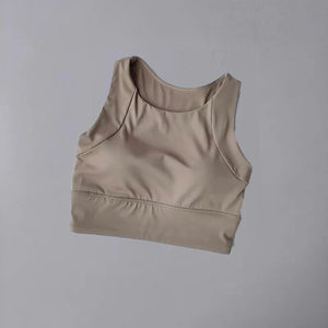 Women's Shock-Absorbing Sports Vest: High-Support Running Bra