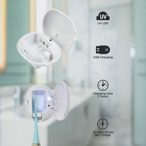 Pursonic UV Toothbrush Sanitizer & Portable Toothbrush Sterilizer Bundle – Dual Protection for a Cleaner Smile Anywhere by Pursonic
