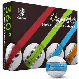 3 Layer PU Golf Balls  Accurate & Stable Putts