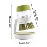 Dishwashing Brush with Soap Dispenser and Holder