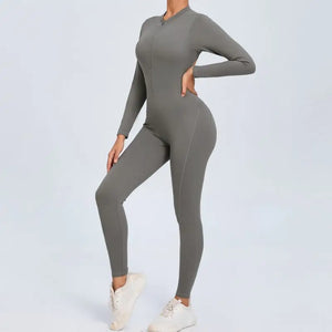 Long Sleeve Bodycon Fitness Outfit