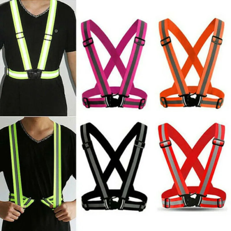Versatile Reflective Vest for Runners, Riders and Walkers