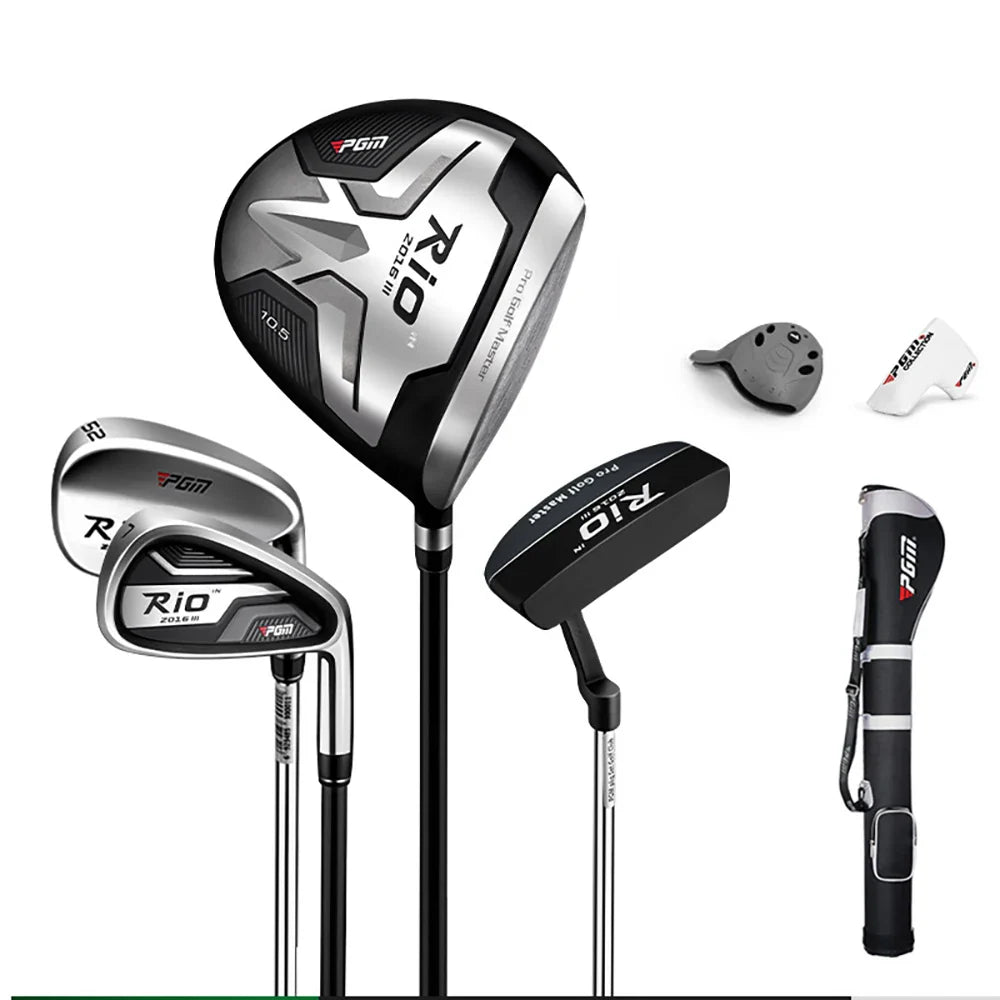 12-Piece Men's Right-Handed Golf Club Set with Bag
