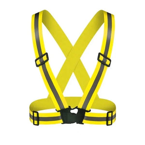 Durable Reflective Safety Vest for Nighttime Activities