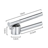 Stainless Steel Garlic Press Ginger Crusher Juicer Chopper Kitchen Tool