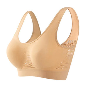 Women's Plus Size Wireless Sports Bra