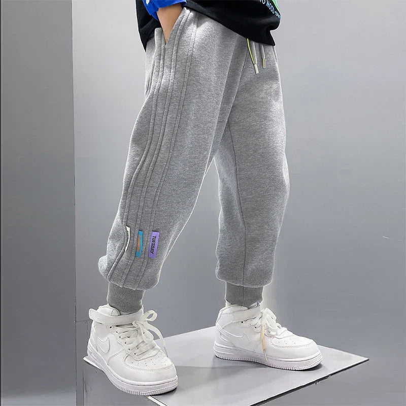 Boys' Comfortable Striped Pants