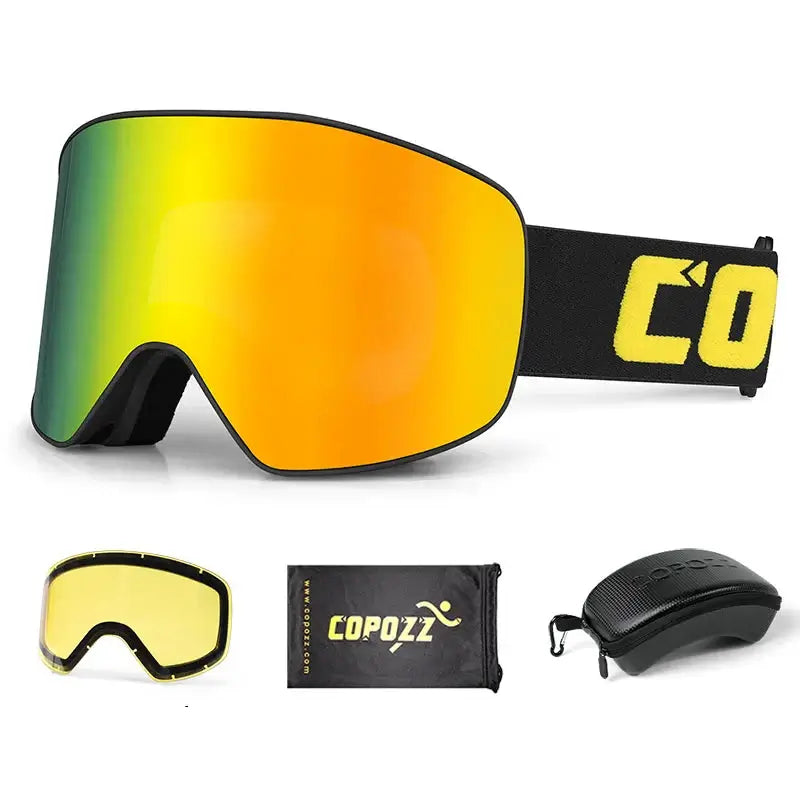 Unmatched Clarity  Double Layer Ski Goggles