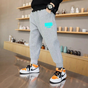 Boys' Luminous Joggers with WiFi Print