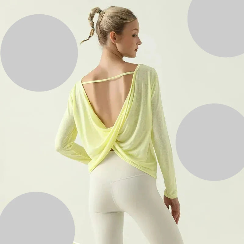 Women's Long Sleeve Workout Shirts