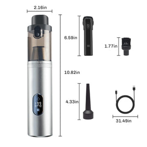 Cordless Handheld Vacuum Cleaner 30000Pa Mini Portable Wireless Cleaner for Home Office & Car Appliance Poweful Cleaning Machine
