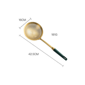Stainless Steel Oil Strainer Spoon Mesh Colander Kitchen Tool