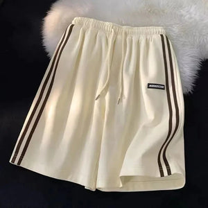 Striped Wide Leg Shorts