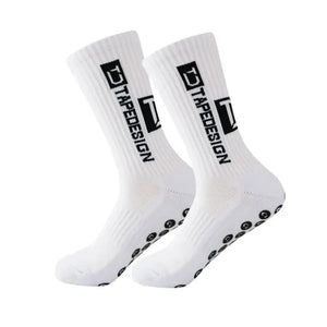 Men's & Women's Football & Running Socks  Anti Slip Grip