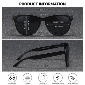 BARCUR Fashion Energetic Polarized Sunglasses for Women – Transparent Lightweight PC Frame Oval UV400 Protection Ladies Holiday Sun Glasses with Stylish Mirror Lens and Elegant White Gift Box – Perfect for Travel Beach & Summer Outings