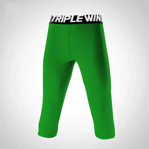Kids Boy Girl Capri Running Tights Pants