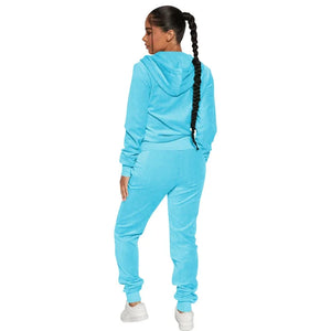 Cozy Comfort Velvet Pant Sets for Women