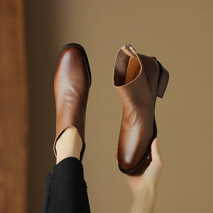 Effortless Chic: Women's Slip-On Ankle Boots