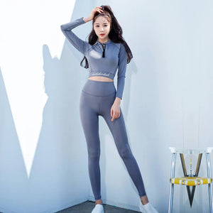 Long Sleeve Swimwear with Sun Protection