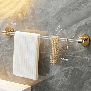 Towel Bar Roll Tissue Paper Holder