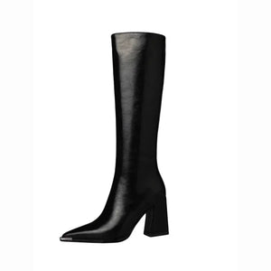 Make a Statement: Pointed Toe High Heel Boots