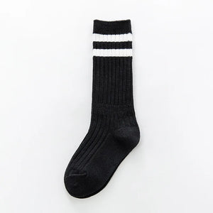 Kids' Striped Knee High Socks