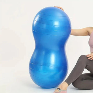 90cm Anti-Burst Peanut Yoga Ball for Home Workouts