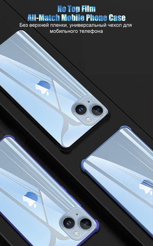 Full Cover Back Film For iPhone 14 13 11 12 Pro MAX Mini Screen Protector XR X XS Max 7 8 6S Plus SE Accessories Full Screen Protector Explosion-Proof Back Film
