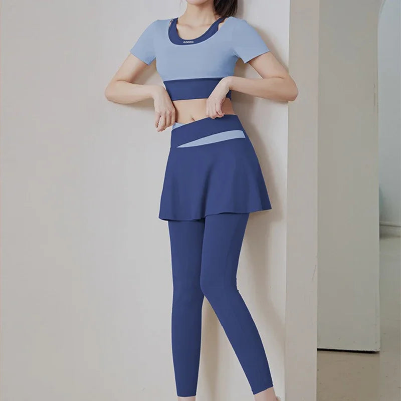Aiithuug Tennis Skorts Versatile Workout Leggings