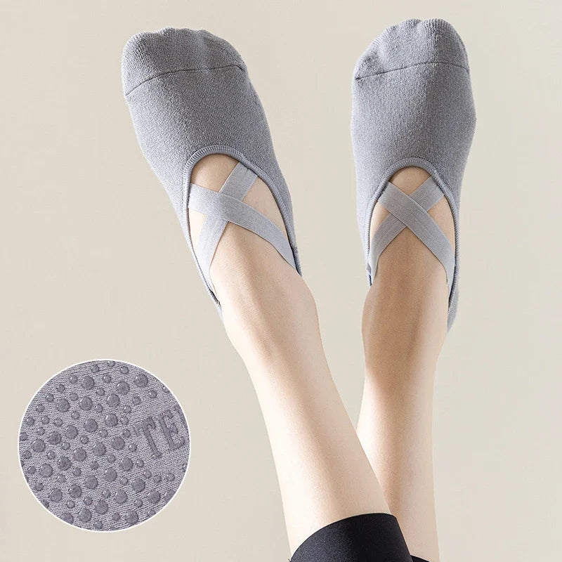 Non Slip Yoga Socks with Grips