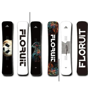 Freestyle Adult Snowboard with Bindings Boots & Fiberglass Construction