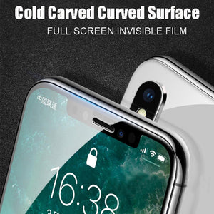 9D Tempered Glass Screen Protector for iPhone 13 12/Xsmax/Plus/7/6S Mobile Phone Screen Protector 1 PCS Scratchproof Shatterproof Tempered Glass for iPhone
