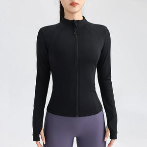 Women's Full Zip Yoga Jacket