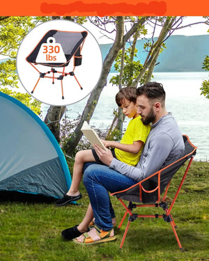 Compact & Sturdy Camping Chairs - Ideal for Beach and Camping Trips