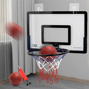 Door and Wall Mounted Kids' Basketball Hoop Gift Set