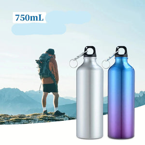 750mL Aluminum Water Bottle Reusable Leakproof