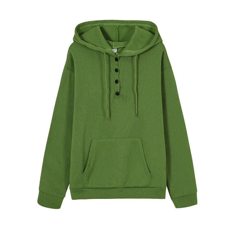 Cozy and Casual  Women's Hooded Sweatshirt
