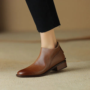 Effortless Chic: Women's Slip-On Ankle Boots