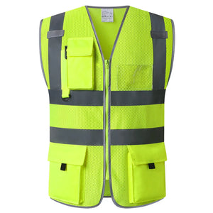 Reflective Safety Vest Breathable Durable  Engineer