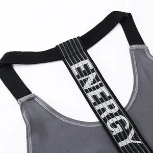 Breathable Black Tank Tops for Running & Yoga