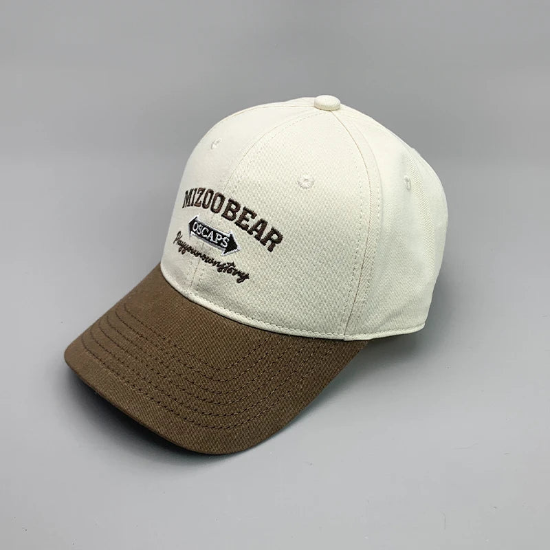 Embroidered Letter Baseball Caps
