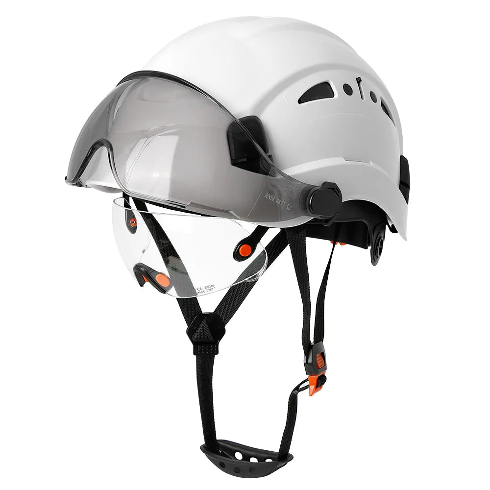 All-in-One Protection Safety Helmet with Visor